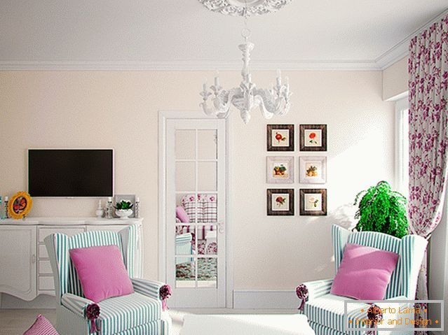 Interiér obývacej izby