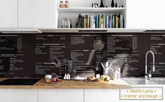 Užitočné recepty na stenách kuchyne