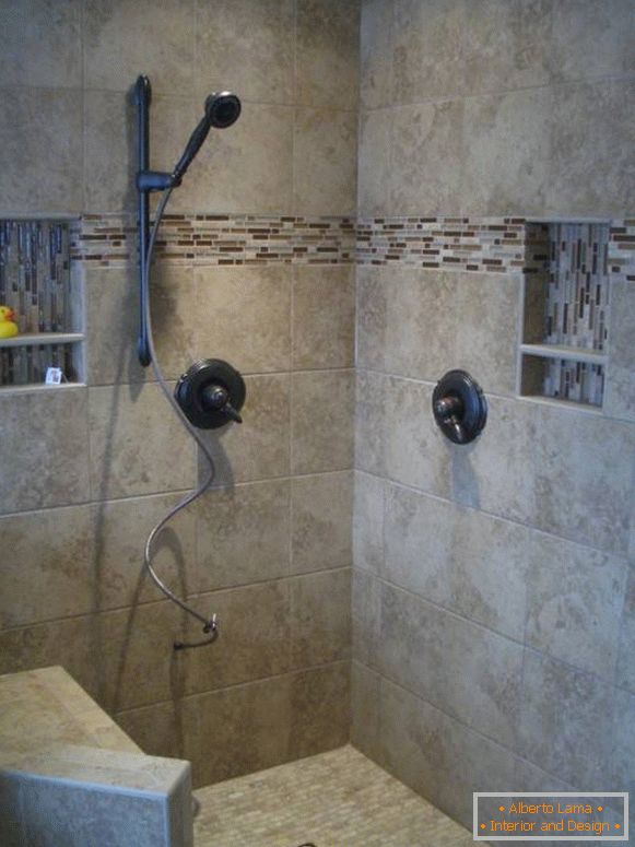 Sprcha bez sprchovej vaničky