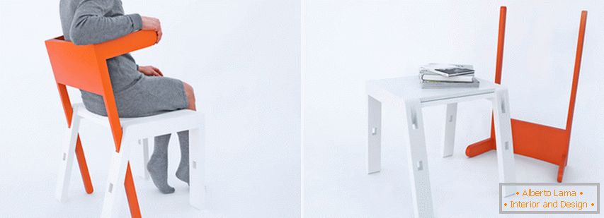 Svetlá skladacia stolička