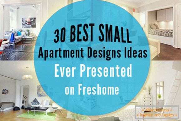 Myšlienky na dizajn malých bytov