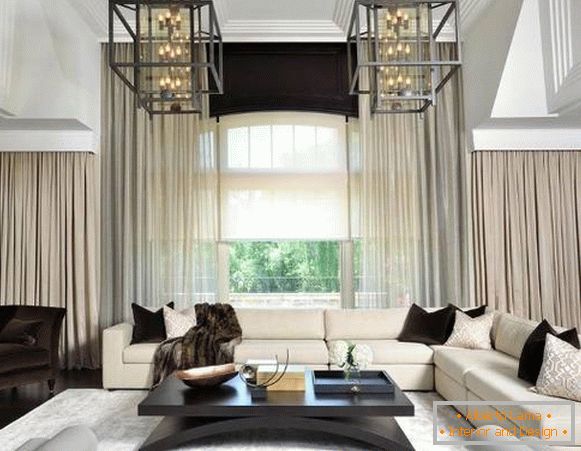 Luxusný interiér s moderným dizajnom