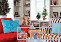 33 nápadov na zdobenie obývacej izby na Nový rok