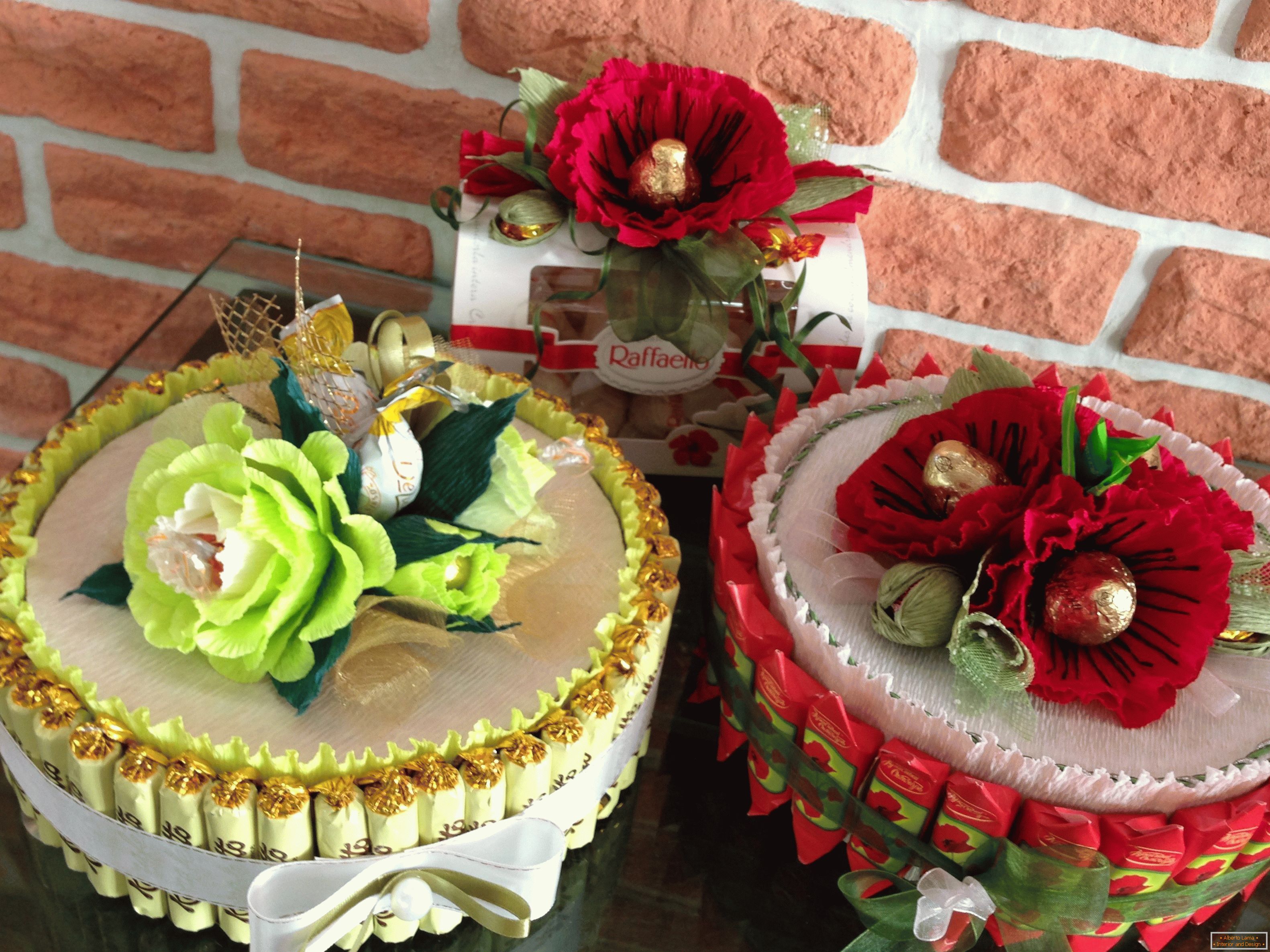 Výroba koláčov s kvetmi