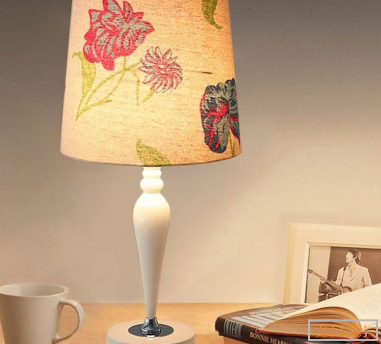 imínovou moderné stolová lampa-light živice-bielizeň-tienidla-LED svetelný-Homa-dekor-dar-for-dievča-stmievanie