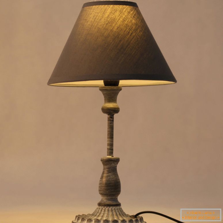 indoor-osvetlenie, LED lampy Držiak stolný lampiron databázy-light-tkanina tieň lampičky, nočné stolíky, stolové lampy