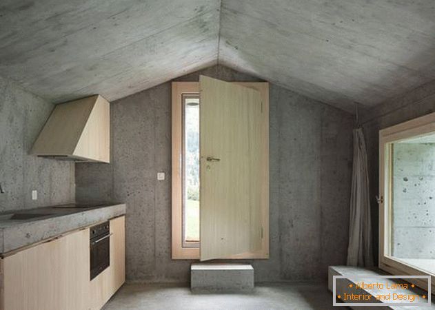 Betónový dom v minimalistickom štýle