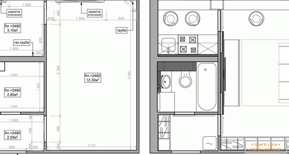 Plánovanie a vybavenie štúdiových apartmánov