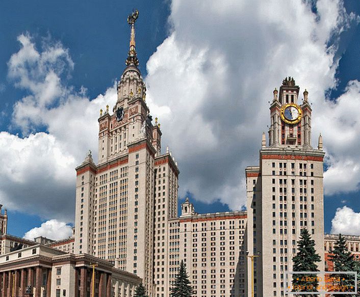 Stalinova ríša sa stala samostatným architektonickým smerom.