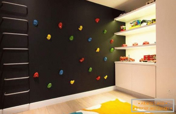 Neobvyklá kombinácia farieb v interiéri detskej izby