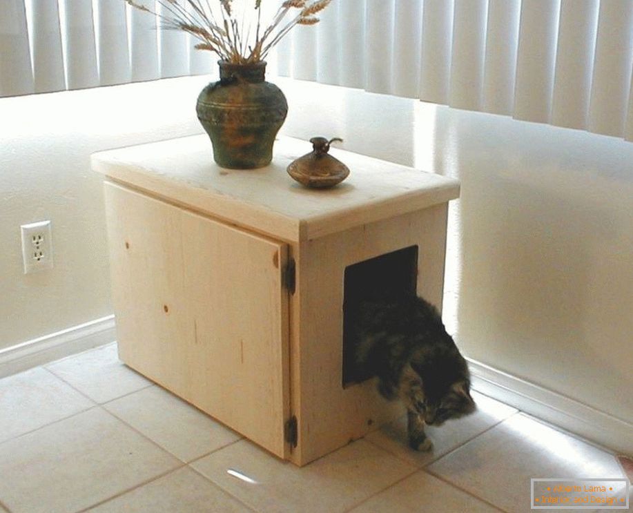Mačací dom z krabičiek