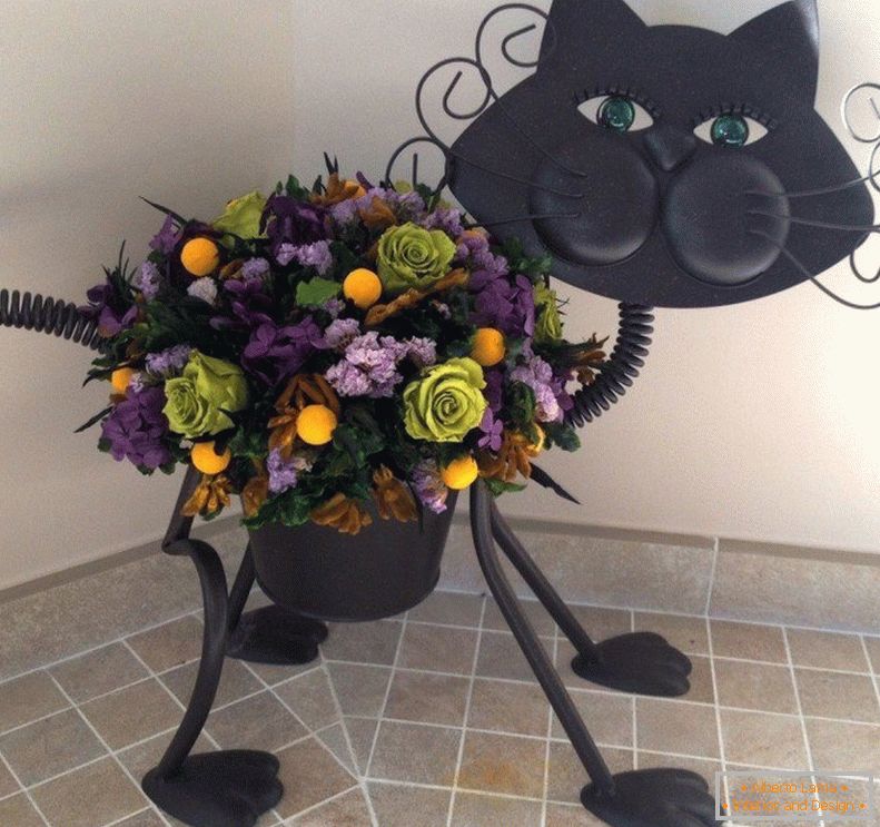 Mačka pre kvety