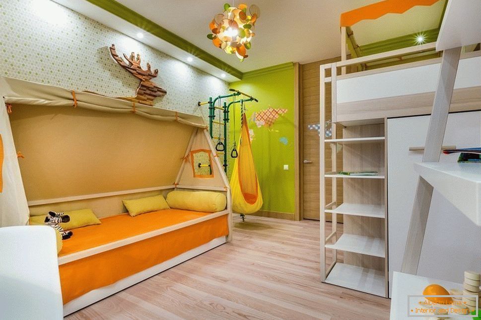 Nábytok v detskej izbe 12 m2