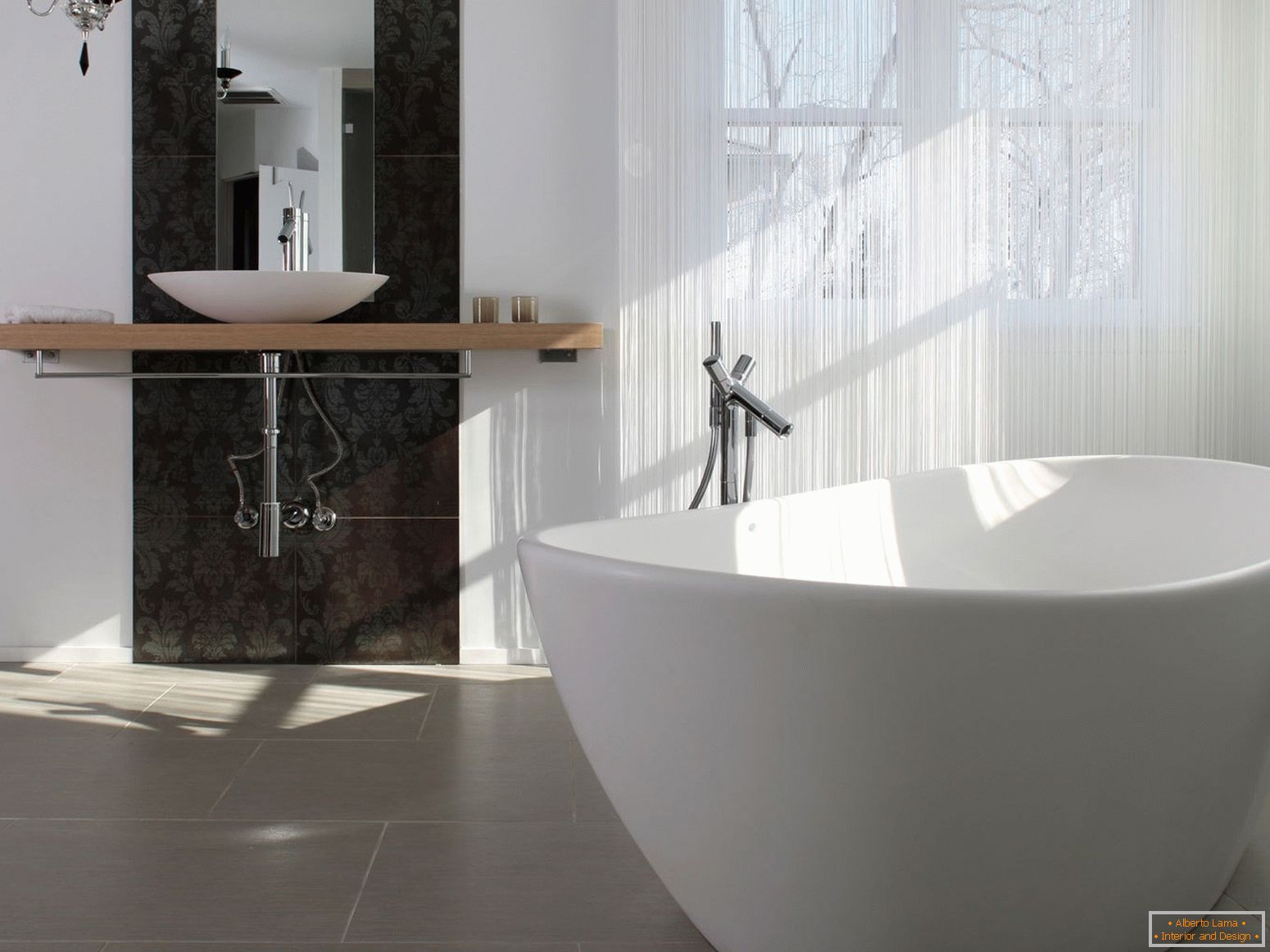 Luxus a jednoduchosť v dizajne kúpeľne