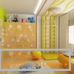 Detská izba so svetlým interiérom