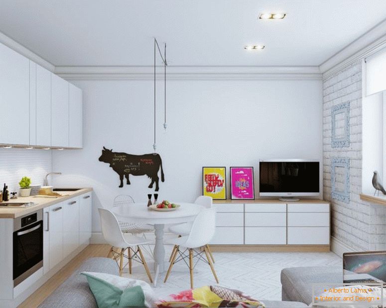 Škandinávsky dizajn interiéru-small-apartment-studio-24-štvorcový-M10