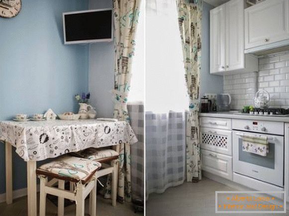 Pohodlná a krásna malá kuchyňa 6 m² - 40 fotiek