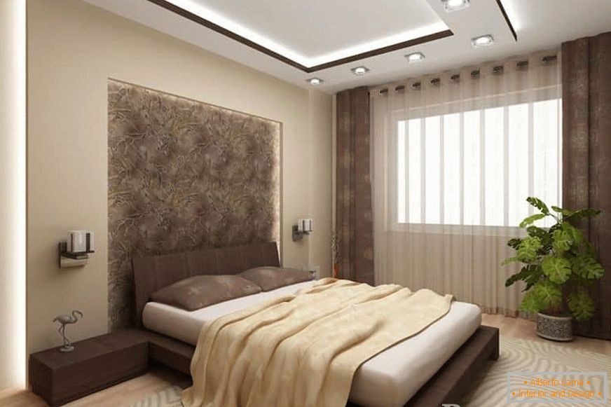 Benátska štuková v spálni 13 m2