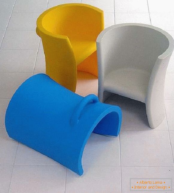 detské dizajnérske stoličky, foto 23