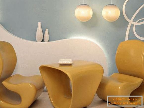 dizajnérske stoličky pre reštaurácie, foto 38
