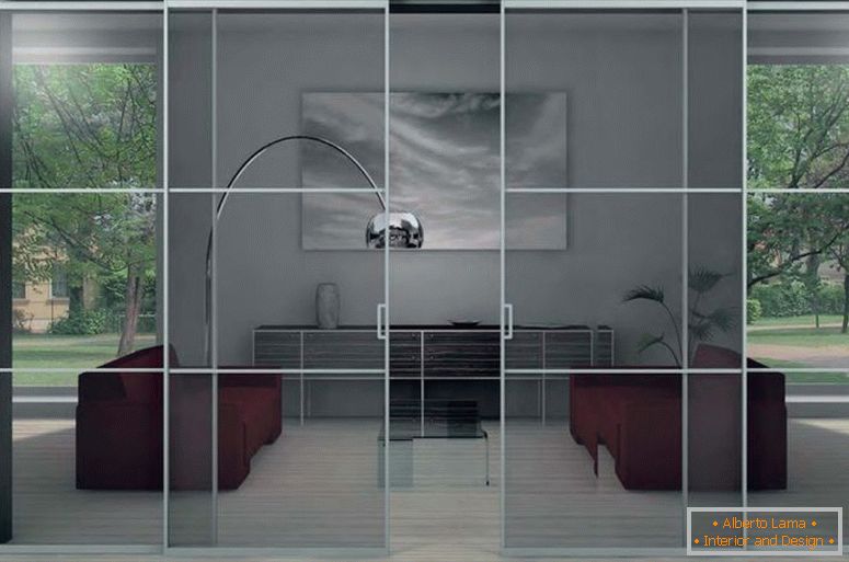 Glass-interiér-design