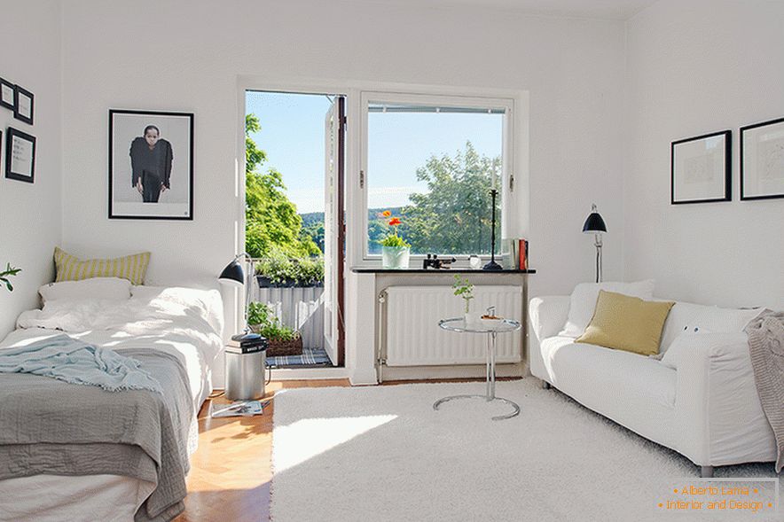 Malý byt v Goteborgu