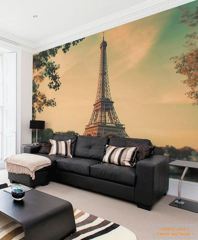 Eiffelova veža v obývacej izbe