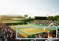 Všeobecný plán Wimbledonu od architekta Grimshawa