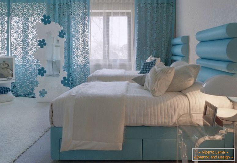 blue-spálne farebné a biele-koberce-design-in-Modern-luxusné-sny-house-design-by-SHH