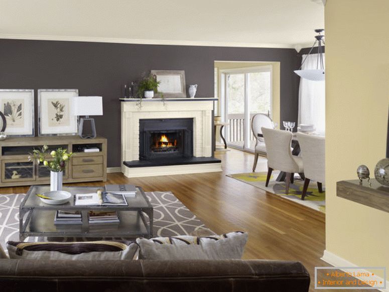 tvorivého Trendy-obývačka-farby-s-obývacia izba dekor-trendy-2016
