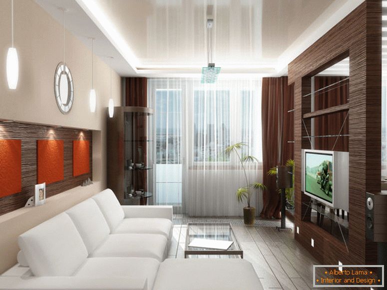 moderná obývacia izba