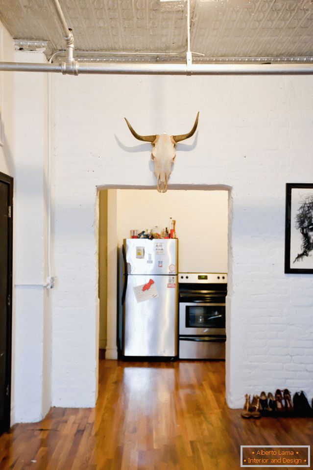 Kuchynský štýlový byt v Brooklyne
