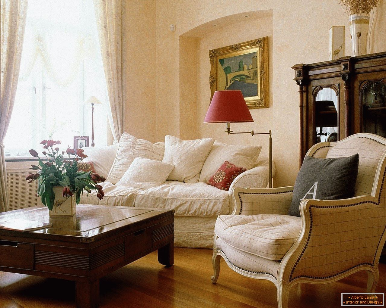 Obývacia izba v klasickom štýle