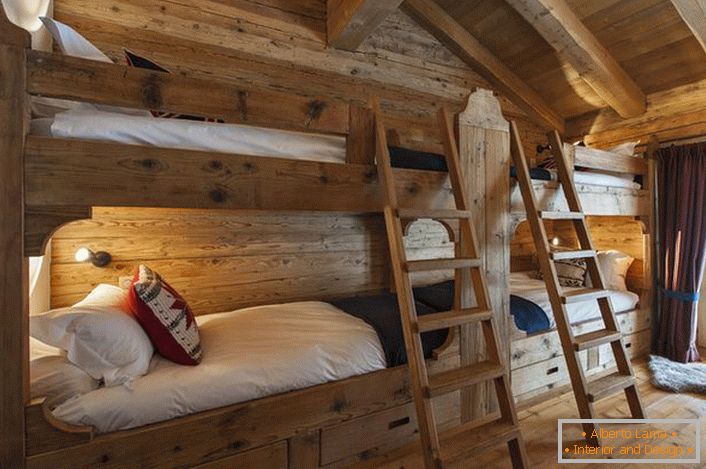 Detská izba z dreva