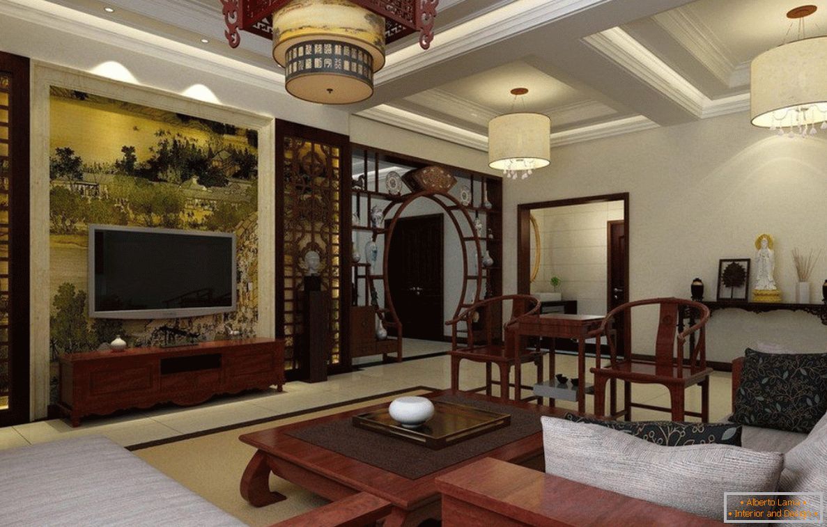 Čínsky štýl v interiéri