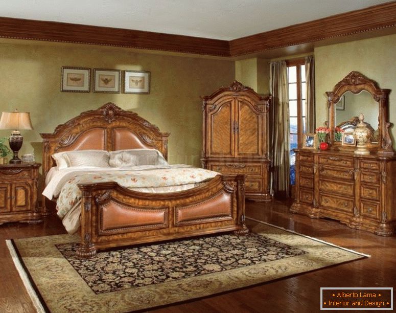 lákavá-Design-nápady-pre-tradičné-spálňa-dekor-s-best-bed-inside-big-skriňa-u-pra-storage-detailné pekný-múr na drevené podlahy