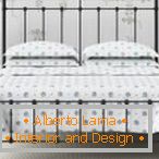 Jednoduché dekoratívne postele