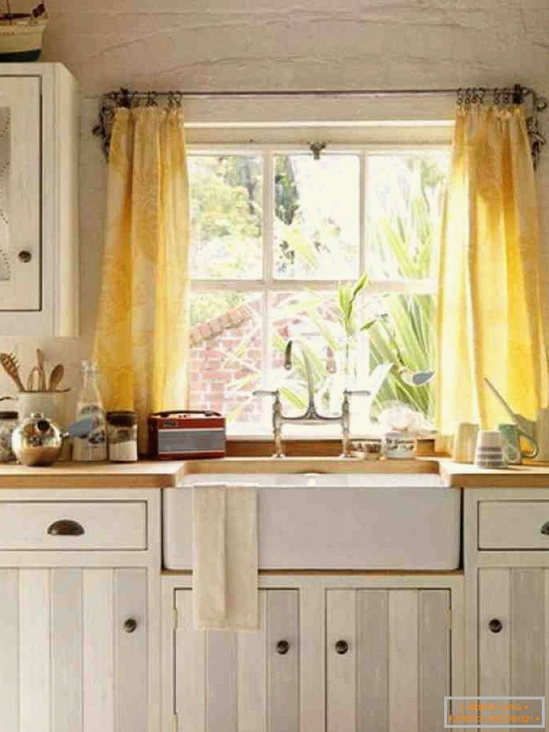 moderná kuchyňa, okenné dekor-nápady