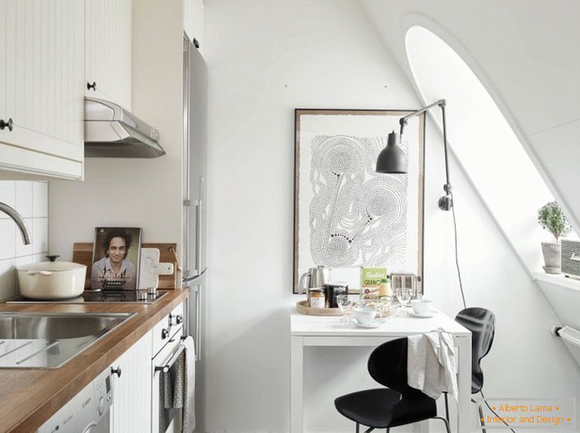 Kuchyňa doma vo Švédsku
