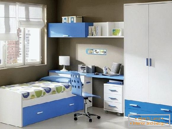 modulový nábytok pre detskú izbu pre chlapca, foto 2