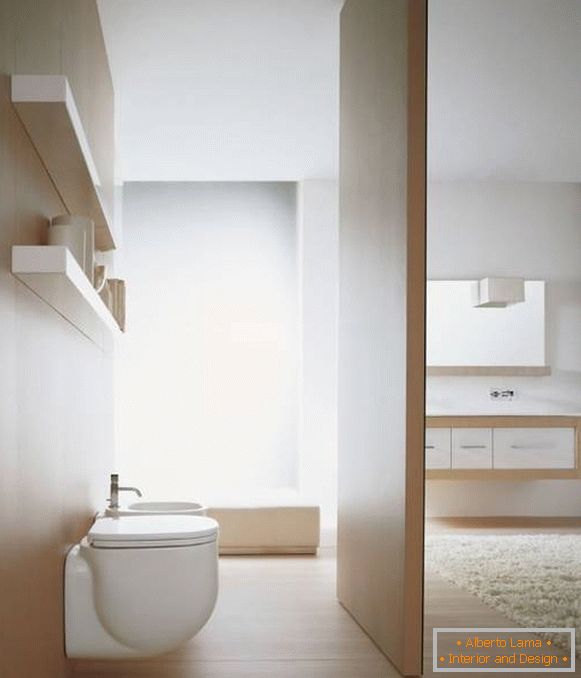 kúpeľňa-and-WC-in-štýle minimalizmu