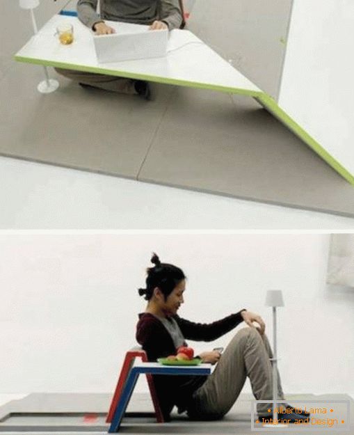 Kancelársky nábytok kreatívny Origami
