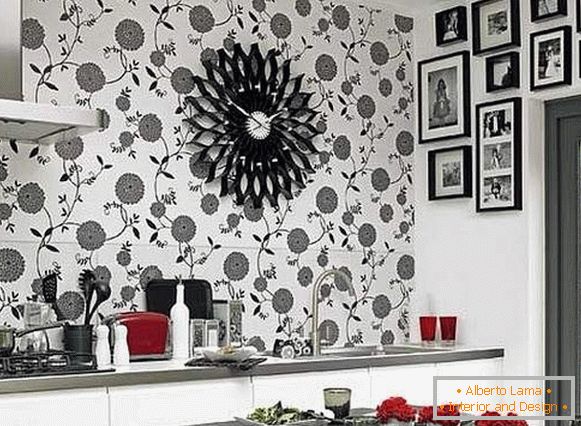 wallpaper pre kuchyne vinyl umývateľný, foto 7