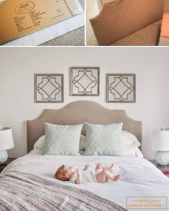 Jednoduchý spôsob, ako vytvoriť posteľ rukami s mäkkou čiapočkou