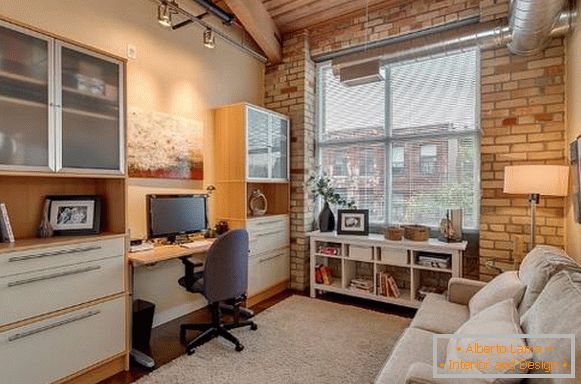 style loft-home-office