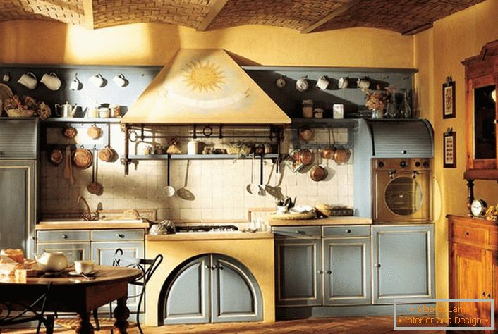 Kuchyňa v rustikálnom štýle je sen každého pána.
