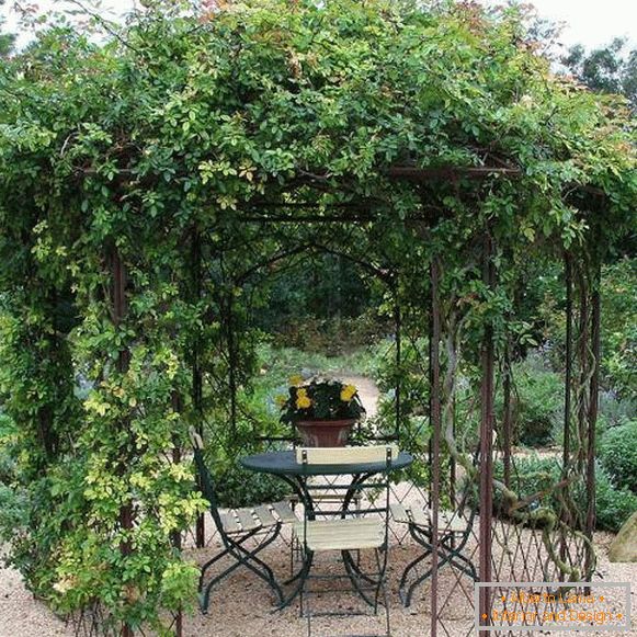 Myšlienky na záhradu - romantický altánok