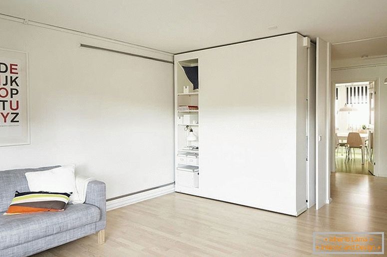 Transformovateľný nábytok pre malý byt