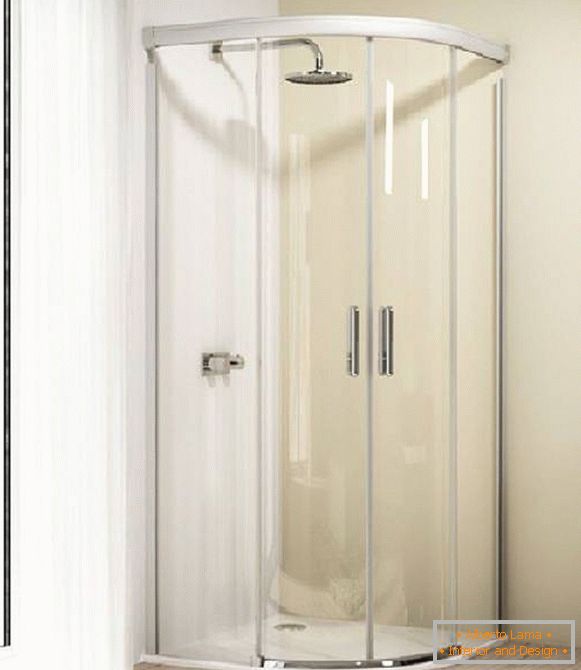 sprchové dvere, polokruhovité, foto 21