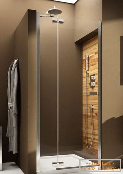 Posuvné sprchové sklenené dvere na objednávku v modernom štýle